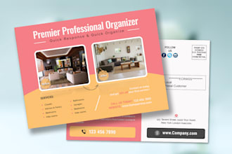 do promotional postcard eddm or standard postcard design