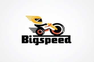 make professional bike logo design for your business