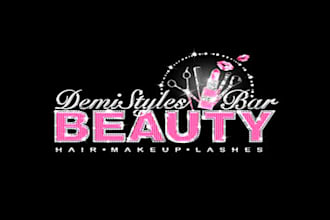 do creative high quality cosmetic and beauty saloon logo