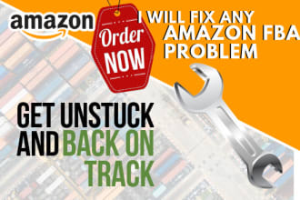 fix any amazon fba problem
