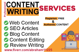be your professional content writer