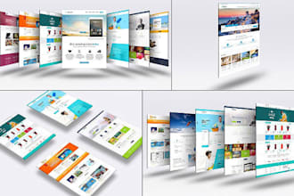 create a full website for your business or organization
