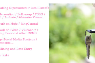 be your virtual assistant and cold caller