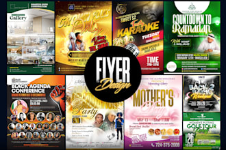 design professional flyer, brochure design