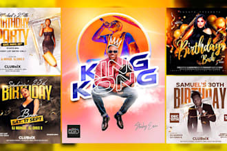 do motion, club ,party, event flyer, birthday flyer design