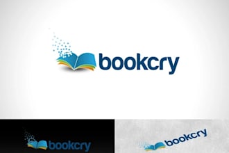 create book publishing logo design within 18hr
