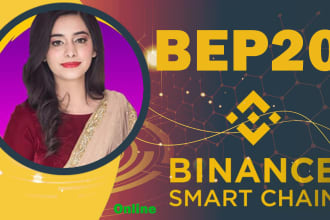 create bep20 token on binance smart chain