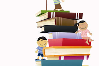 compile kids books of various kinds