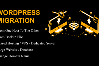migrate your wordpress website to new hosting