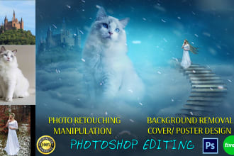 do manipulation of images, picture retouching and more