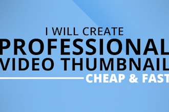 create professional video thumbnail
