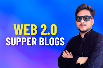 create high da web 2 0 blogs with contextual backlinks for manual link building