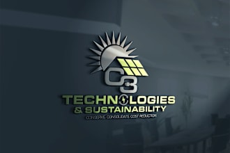 design and create 3d logo with source and copyright files