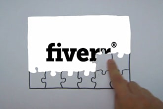 add your logo to this magic puzzle animation