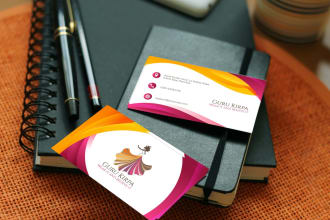 design pro company logo with free business card