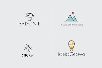 design flat minimal classy yet cheap logo for your business