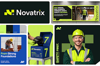 design a professional logo, branding kit and brand identity