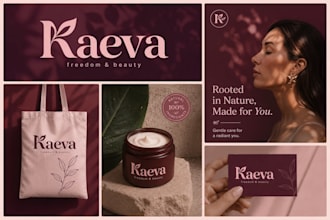 design a professional logo, branding kit and brand identity