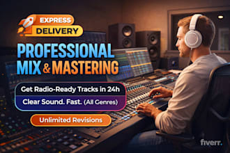 provide professional mixing and mastering services with a personal approach