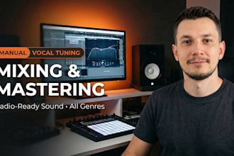 mix and master your song with radio ready vocals
