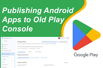 publish upload your android app to old google playstore console