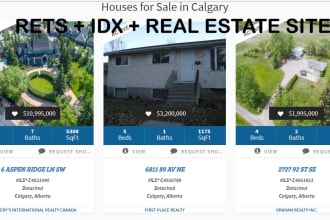 do real estate website with idx integration