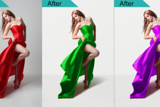 do photoshop  color correction and color tone adjustment