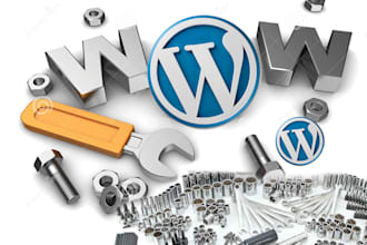 fix wordpress, setup wordpress website
