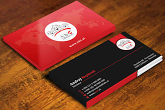 design stunning business cards