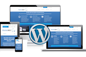 design modern wordpress website,blog site,ecommerce site