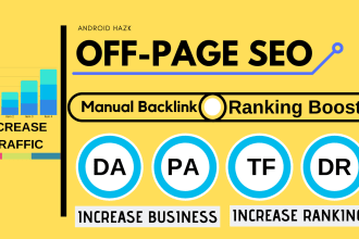do on page, off page and SEO yoast