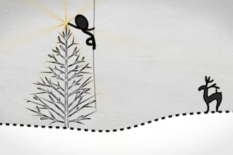 personalize this Fun, Charming, HOLIDAY Greeting Video to a recipient of your Choice