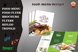 design you perfect, food menu or banner