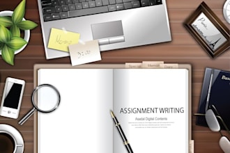write assignments for your subject