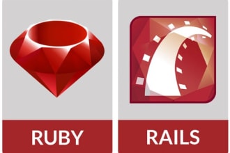 help you in ruby on rails web application and API
