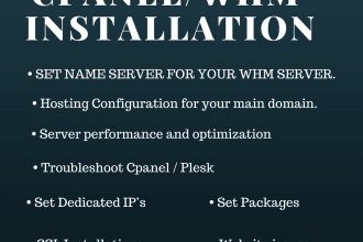 fix cpanel, whm, web hosting, email, and linux server issues