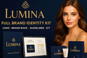 design corporate brand identity, brand guidelines, brand style guide, brand book