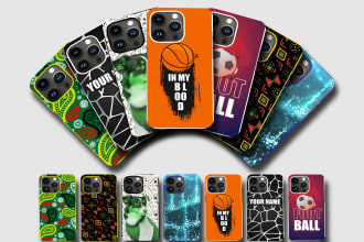 do trendy mobile cover or phone case design