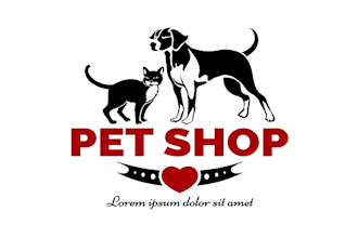 design outstanding animals pets logo with express delivery
