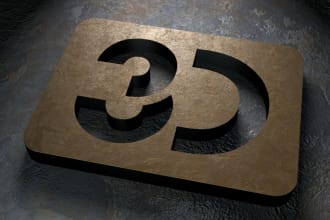 design 2d, 3d signature logo OR Favicon