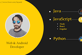 do java programs and python programming projects