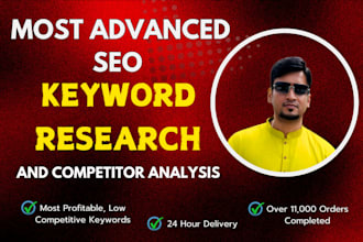 find top 20 key words with advanced seo keyword research