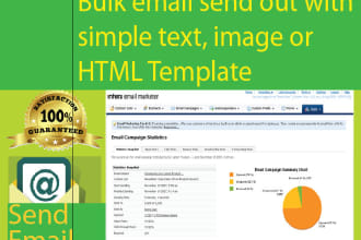 do email marketing, email send out, bulk email, email blast