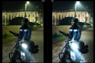 professional lightroom and photoshop editor
