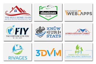 do unique and creative business logo