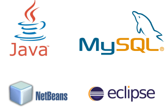 code your java project in netbeans or eclipse
