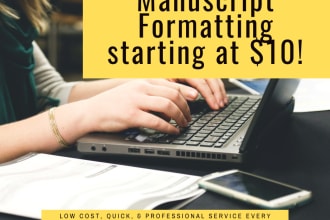 format your manuscript for ebook or print publication