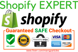 setup and launch shopify dropshipping store or website