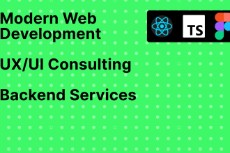 build your app with react