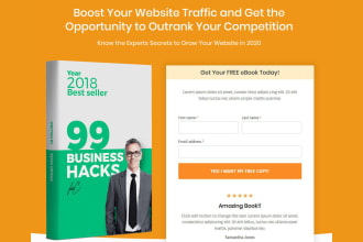 design sales funnel landing page ebook landing page with payment integration